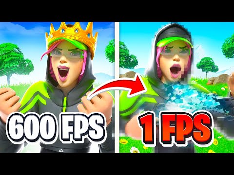 JEDER KILL = WENIGER FPS in Fortnite! 😑