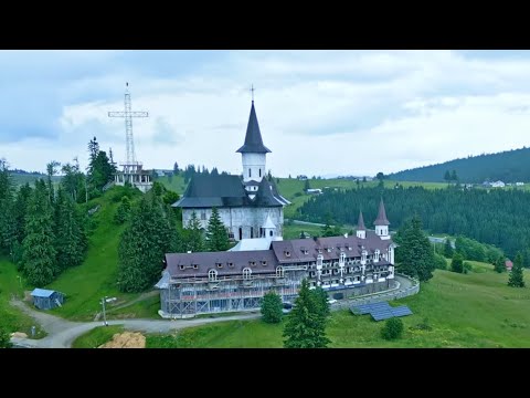 DJI Mini 3 Pro | Mănăstirea și Crucea Pasul Tihuța, Piatra Fântânele (jud. Bistrița-Năsăud)