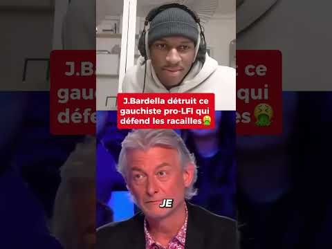 Bardella détruit Gilles verdez le gauchiste 👏 #bardella #jordanbardella #rassemblementnational