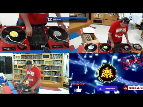 🔴 Live DJ Marlboro #115 Part 01/02 Mixando Vinil - Cd - Vídeo