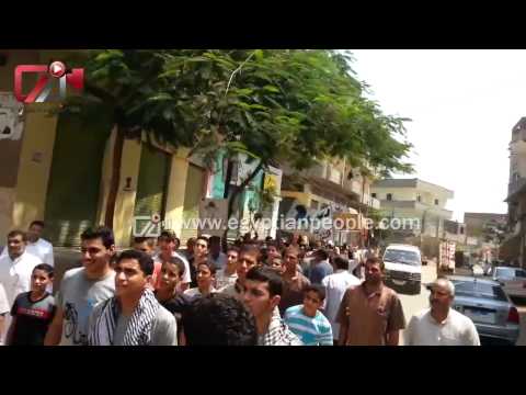 مسيرة بمركز قطور بالغربية تنديداً بالعدوان على غزة