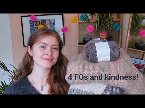 Moar Knits // Podcast 14 // 4 FOs and kindness!