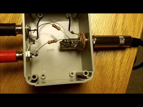 Play your stereo music into a mono amplifier with this easy project!