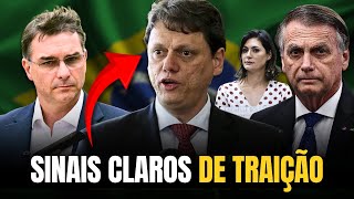 TARCÍSIO dá SINAIS de TRAIÇÃO: Plano para SABOTAR FLÁVIO BOLSONARO!