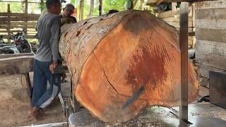 Sawmill Machine Efficiency in Processing 2x20 Boards for Houses