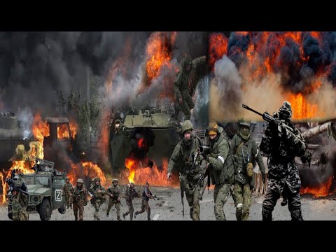 BRUTAL ATTACK !!! Ukrainian troops ambushed very large Russian military convoy on the road to Kyiv