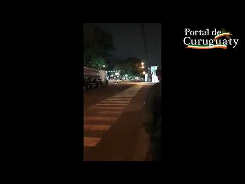 Asalto tipo comando al banco Itaú de Katueté