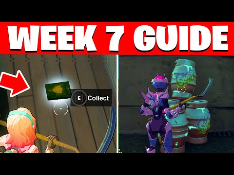 ALL WEEK 7 CHALLENGES FORTNITE SEASON 5 ( WEEK 7 CHALLENGES / EPIC QUESTS )