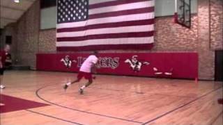 Brandon Mobley 6'9 Forward working out at SJNMA