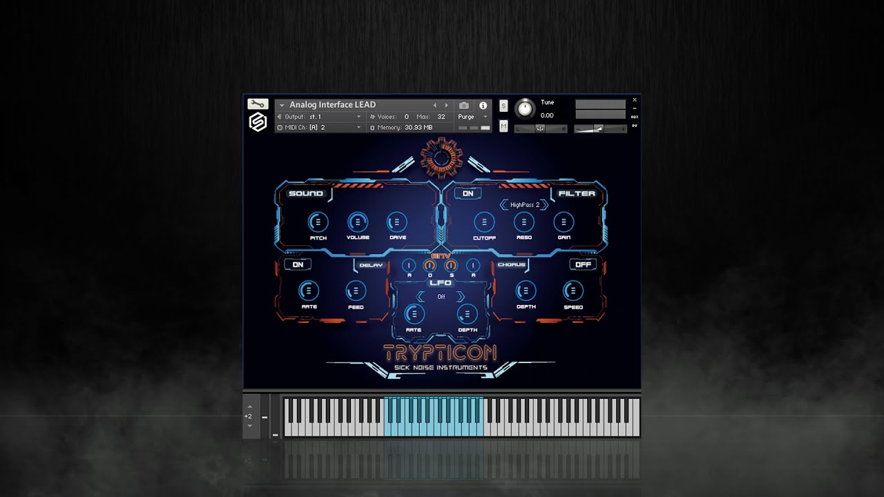 TRYPTICON Kontakt Library OVERVIEW by  Apollyon