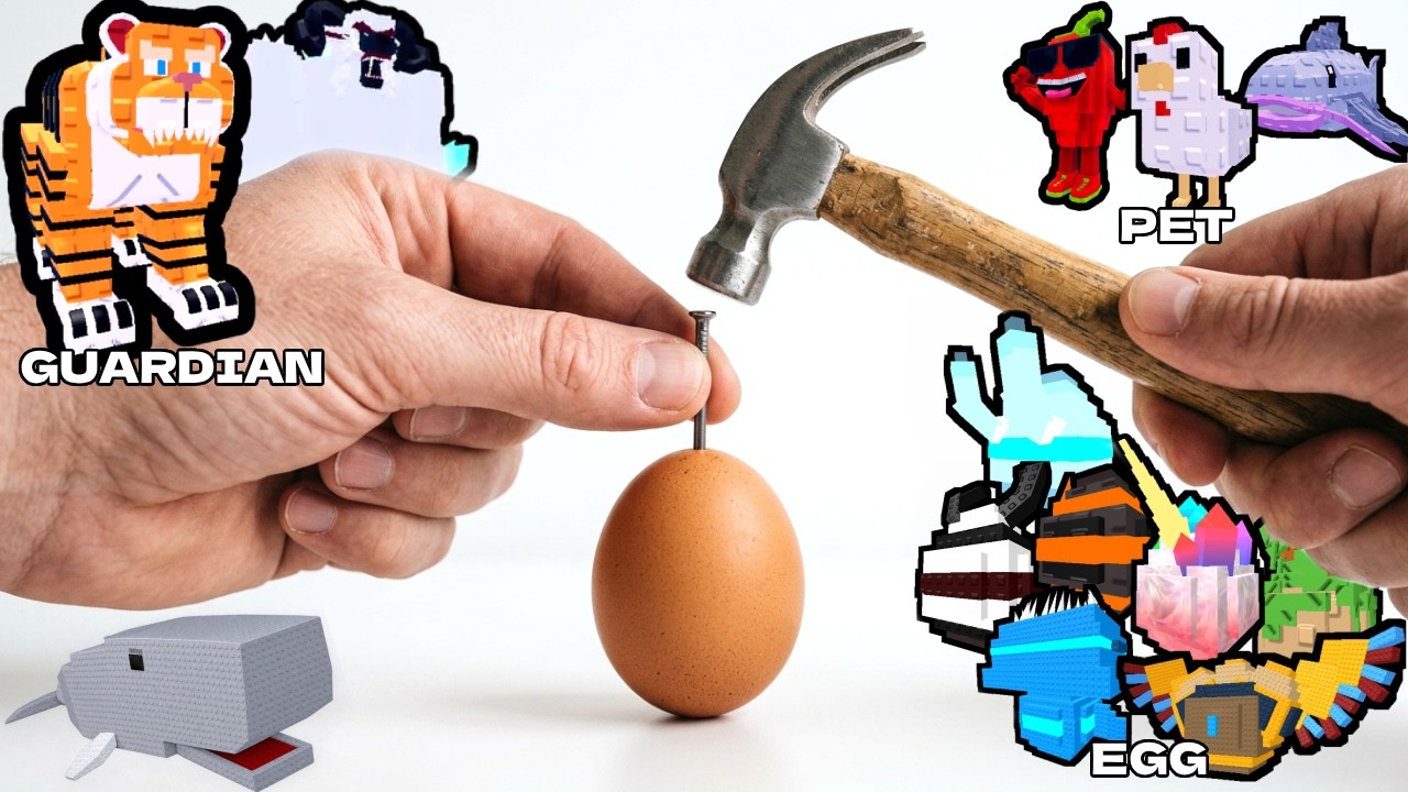 I recreated the sounds of Steal an Egg in real life