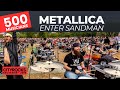 Enter Sandman METALLICA 500 Musicians The Biggest Rock Flashmob In Central Europe CITYROCKS