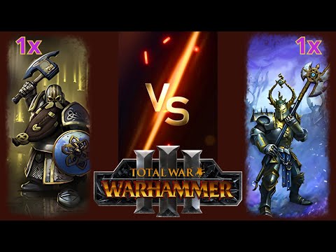 Can Ironbreakers Beat Chosen of Tzeentch (Halberds) in Total War: Warhammer 3?