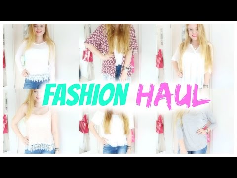 FASHION Try-On HAUL | Primark, H&M, Mango #beautysummer Video