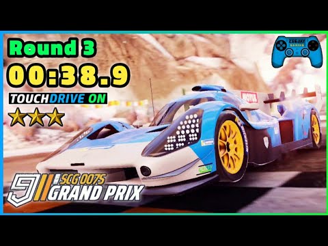 Asphalt 9 SCG 007S Grand Prix Round 3 | 3 Star⭐ 00:38.9 Touchdrive | Himalayas - Snow Vault