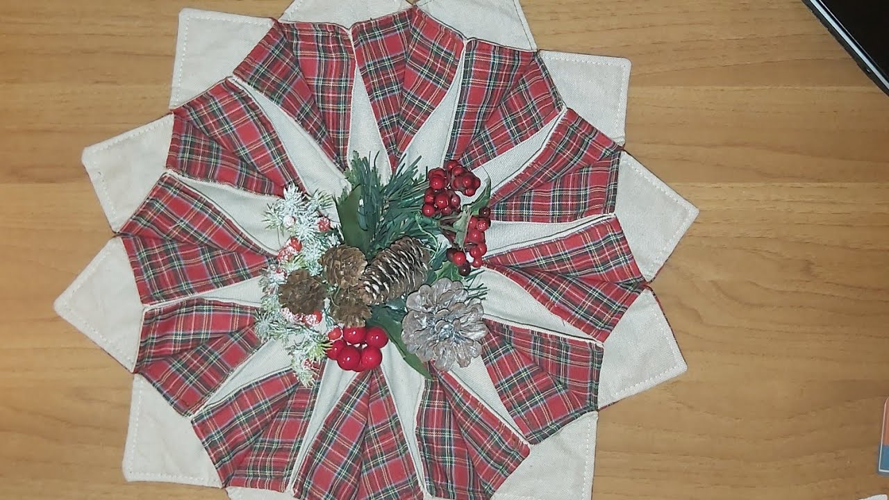 GHIRLANDA o CENTROTAVOLA -Tutorial cucito con CARTAMODELLO GRATIS #436 #Sweet Susi