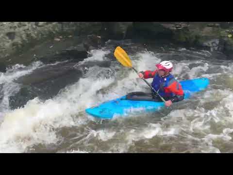 Llangollen Serpents Tail - White Water Kayaking