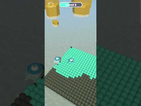 Paint Bubble Rolling Game