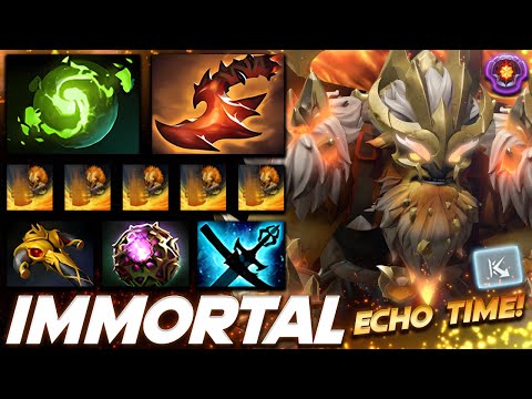 Earthshaker Echo Boss - Dota 2 Pro Gameplay [Watch & Learn]