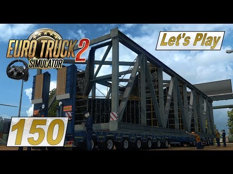 ETS2 #150 Spezialtransport mit Nottreppenelement #Euro Truck Simulator 2 #deutsch #HD #LKW fahren