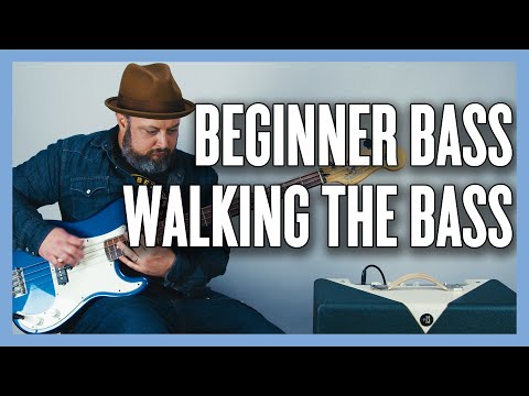 Beginner Bass Lesson 3: Walking the bass