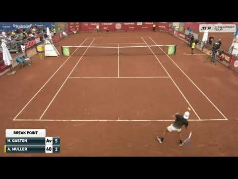 Hugo Gaston (FRA) vs Alexandre Muller (FRA) Barcelona challenger 2021 Semifinal