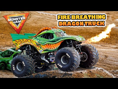The DRAGON Monster Truck! 🔥 Meet Monster Jam's Fire Breathing Monster Truck - Meet the Trucks