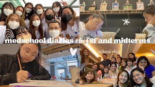 FEU-NRMF MED: 🩺 face-to-face days and midterms! 📘 (medschool vlog) | audrey a.