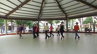 Burning Whiskey aka Copperhead Road 32 - (銅頭路 32) - Line Dance