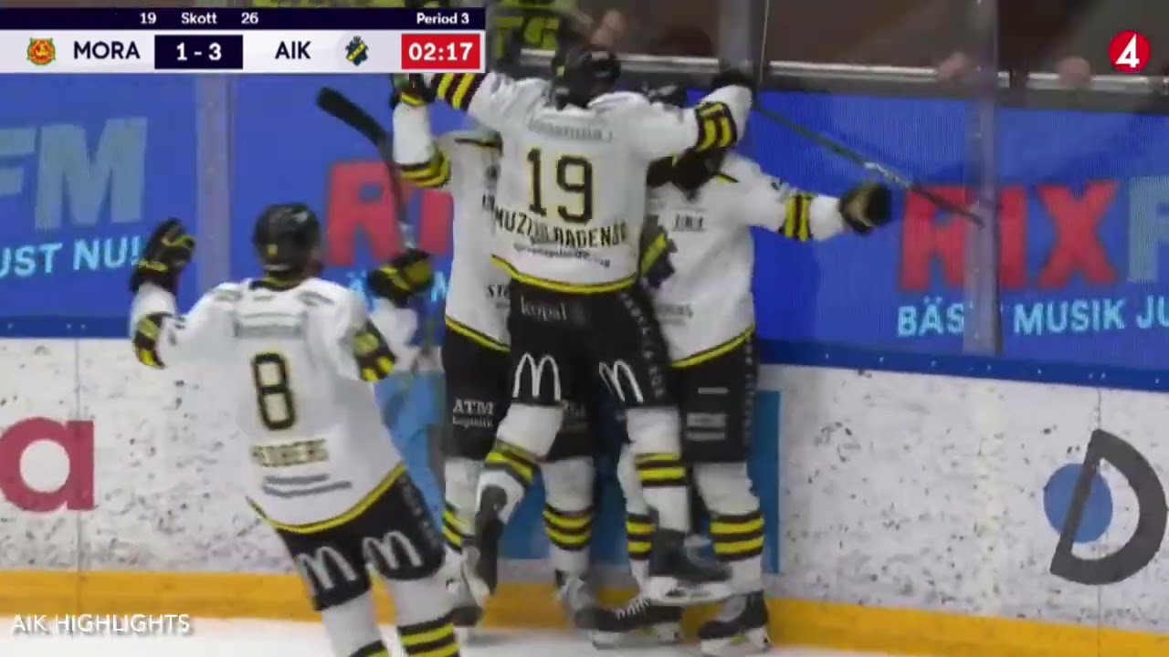 Mora - AIK | Hockeyallsvenskan 2023/24 Omgång 40