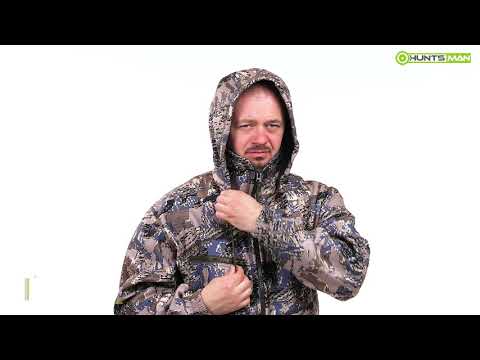 Миниатюра изображения товара Костюм для охоты и рыбалки Huntsman Никс Люкс -5°C Alova Windblock Серый (р-р 56-58/182-188)