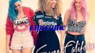 Sweet california esperame (letra)