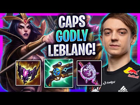CAPS IS THE GOD OF LEBLANC! - G2 Caps Plays LeBlanc Mid vs Ekko! | Season 2024