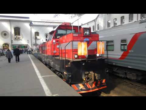 Ruská motorová lokomotiva TEM TMX (FHD)