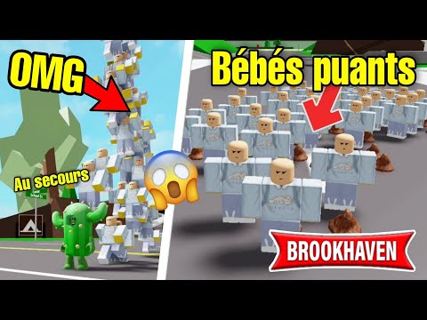 Cactus Harassed by Smelly Babies! Roblox - Brookhaven RP