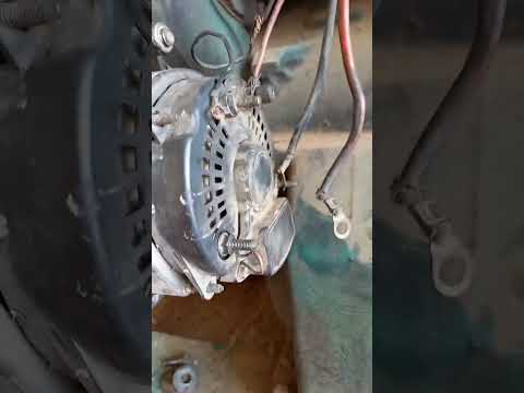 Alternator fitting in Volvo engine #foryou #viralvideo #agriculture #engine