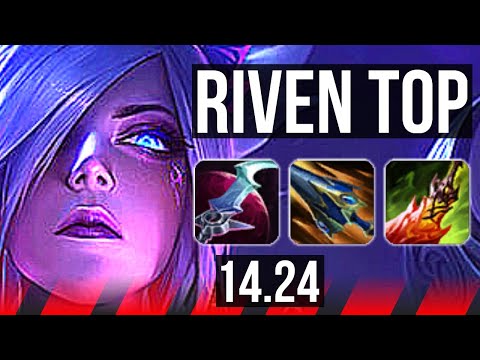 RIVEN vs MAOKAI (TOP) | NA Challenger | 14.24