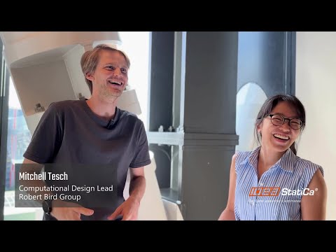 Interview with Robert Bird Group's Mitchell Tesch on IDEA StatiCa