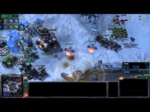Starcraft 2 Heart of the Swarm cast Taeja vs Bomber [TvT] [1080p]