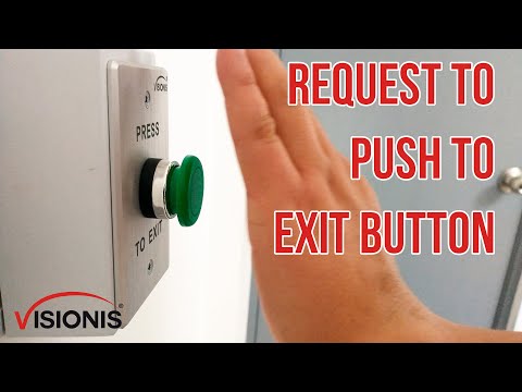 Indoor Big Green Request To Push To Exit Button For Door Access Control FEATURES (VIS-7032)