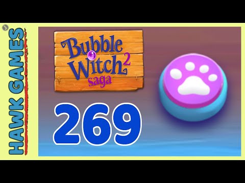 Bubble Witch 2 Saga Level 269 (Animals mode) - 3 Stars Walkthrough, No Boosters