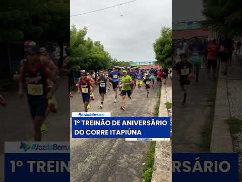 1º Treinão de aniversário do Corre Itapiúna #youtubeshorts