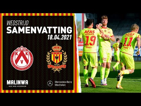 KV Koninklijke Voetbalclub Kortrijk 1-4 Yellow Red...