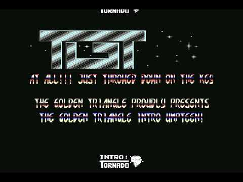 The Golden Triangle (TGT) Intro  ! Commodore 64 (C64)