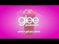 Glee Cast - When I Get You Alone (karaoke ...