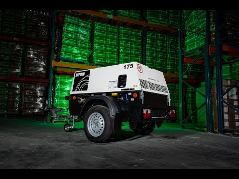 Applied 175 CFM Diesel Portable Air Compressor - Image 2