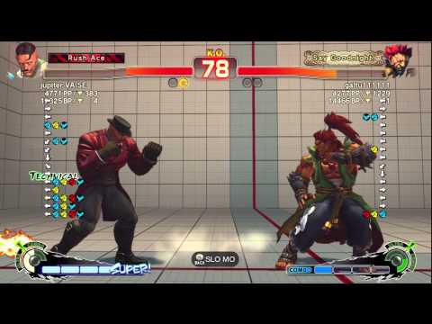 Jupi★KOF Zei (Dudley) vs. Galtu (Akuma) - SSFIV AE 2012 Match