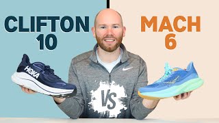 Hoka Mach 6 vs Clifton 10 Full Comparison | Walking vs Running