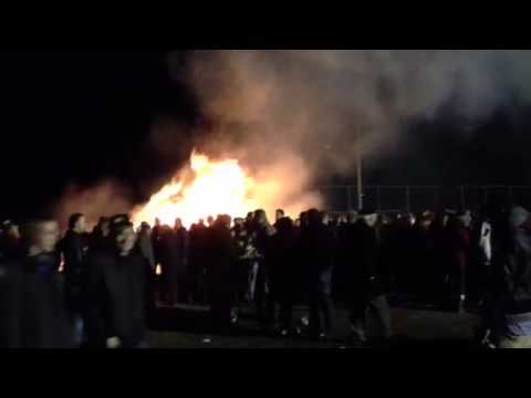 Osterfeuer in Wolthusen