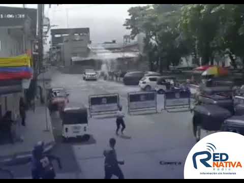 ELN atacó con drones explosivos la estación de policía de Tadó, Chocó